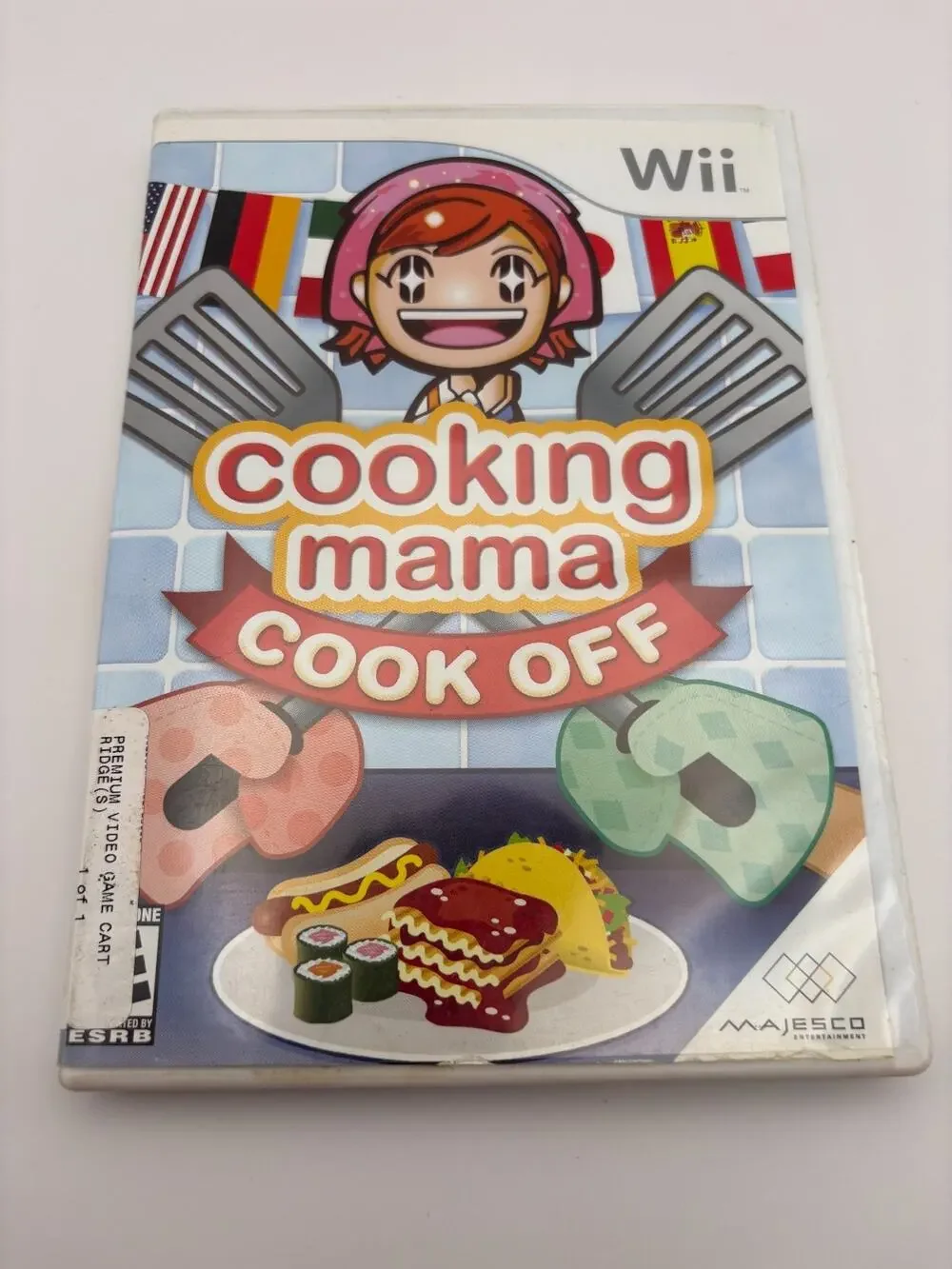 Cooking Mama: Cook Off CIB W/ Manual (Nintendo Wii, 2007) Tested & Working